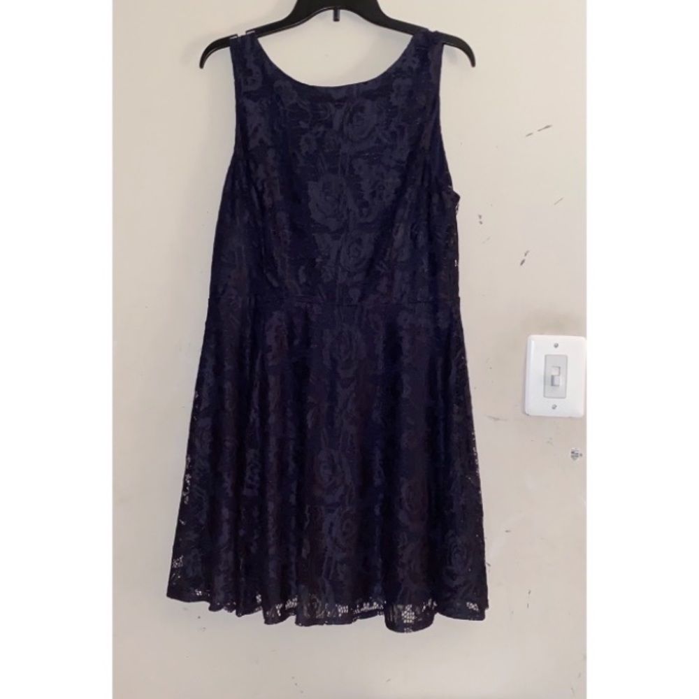 Blue Lace Dress